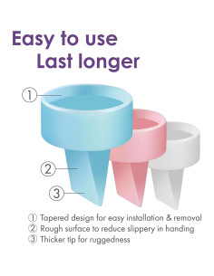 Válvulas de pico de pato Maymom 6ct compatibles con Spectra 2