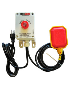 Alarma de Agua Alta Sump Alarm 90dB con Flotador 3m
