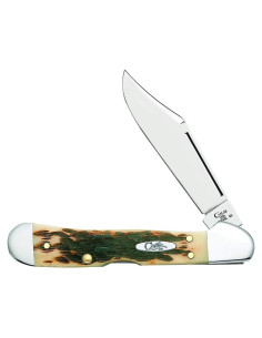 Cuchillo de bolsillo Case Mini Copperlock Hueso Ámbar 9.21 cm