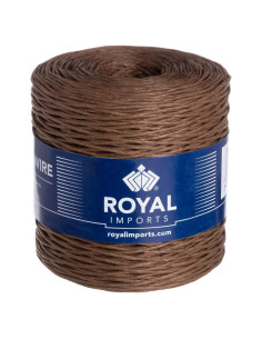 Alambre de Enlace Royal Imports 26 Calibre 204.2 m Marrón