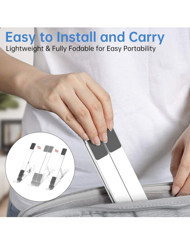 Soporte Ajustable para Laptop POWERSUP Aluminio Plata 6 Ángulos