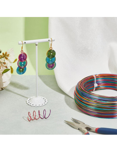 Alambre de Joyería BENECREAT 18 Calibres 93.6 m Multicolor