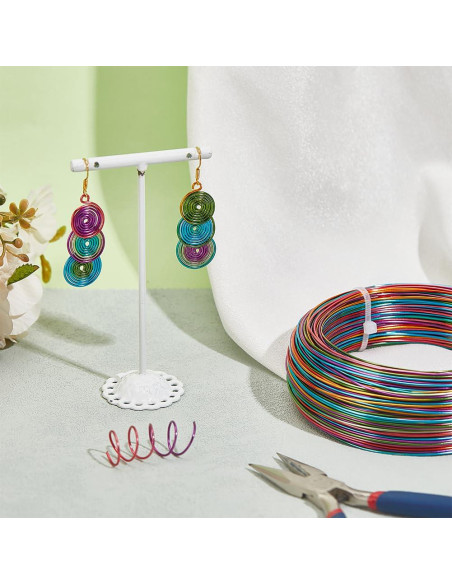 Alambre de Joyería BENECREAT 18 Calibres 93.6 m Multicolor