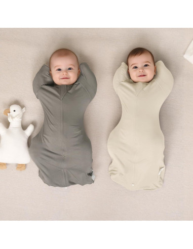 Saco de Sueño Mexxi para Bebé 0-3 Meses, 0.5 TOG, 2 Piezas