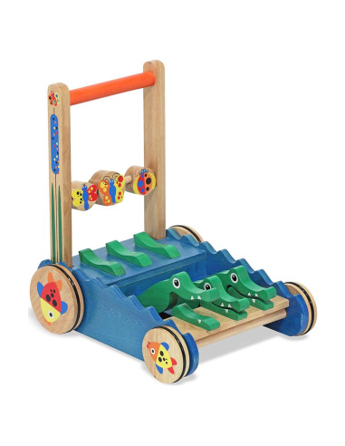 Caminador de Madera Melissa & Doug Caimanes 3 en 1 38x29cm