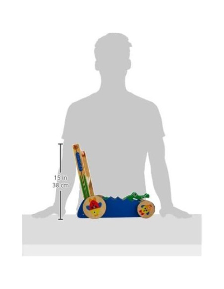 Caminador de Madera Melissa & Doug Caimanes 3 en 1 38x29cm