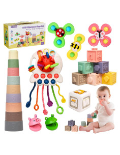 Juguetes Montessori 6 en 1 MTTIERY para Bebés 0-3 Años