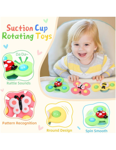 Juguetes Montessori 6 en 1 MTTIERY para Bebés 0-3 Años