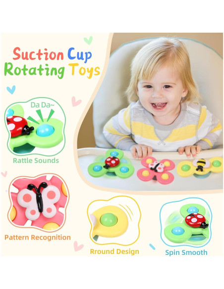 Juguetes Montessori 6 en 1 MTTIERY para Bebés 0-3 Años