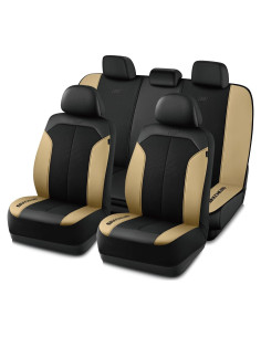 Funda de Asientos de Coche Skechers Beige Juego Completo Impermeable