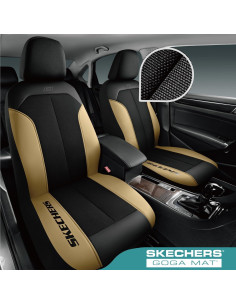 Funda de Asientos de Coche Skechers Beige Juego Completo Impermeable 2