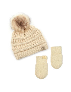 Conjunto de Invierno Bebé Funky Junque Gorro y Mitones 0-9 Meses