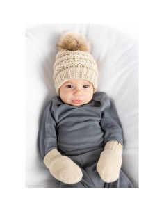 Conjunto de Invierno Bebé Funky Junque Gorro y Mitones 0-9 Meses 2