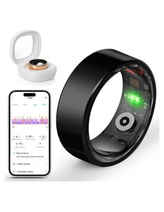 Anillo Inteligente BANGALORE VR11 para Hombres y Mujeres - Monitoreo de Salud y Actividad