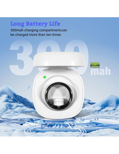 Anillo Inteligente BANGALORE VR11 para Hombres y Mujeres - Monitoreo de Salud y Actividad