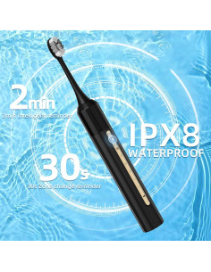 Cepillo de Dientes Eléctrico Fairir Sonic IPX8 con 10 Cabezas 2