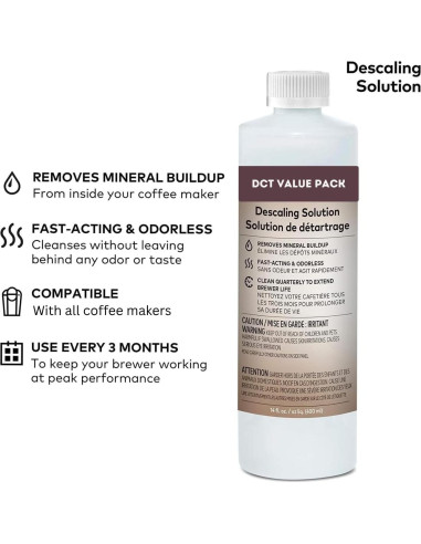 Paquete de 3 Desincrustante para Cafeteras Direct Coffee 414 ml