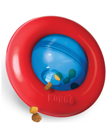 KONG Gyro - Juguete Interactivo para Perros Pequeños 12.7cm