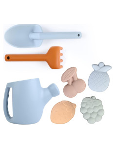 Set de Jardinería para Niños Blue Ginkgo - Silicona Azul