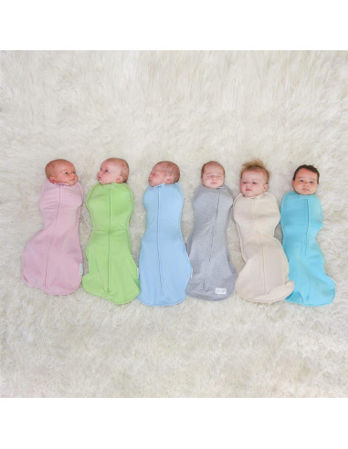 Manta de Envoltura para Bebés Woombie Original - Algodón 0-3 Meses