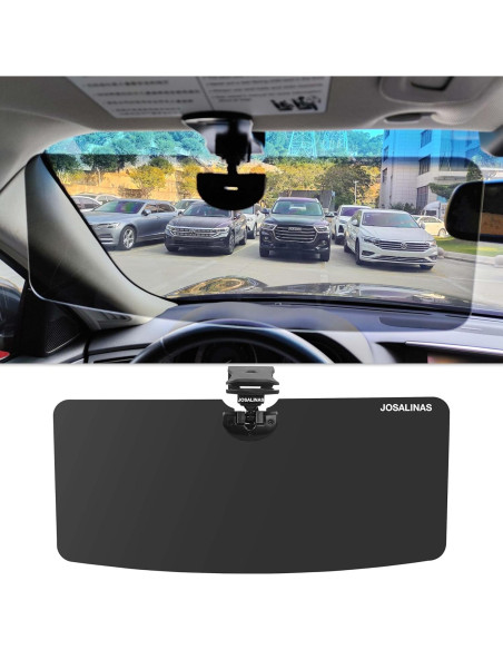 Viseras Solares Automotrices JOSALINAS 40.4x15 cm Antirreflejo