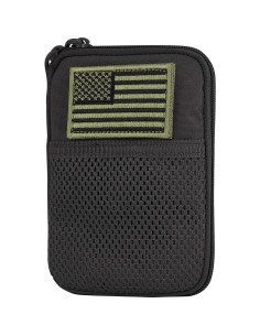 Bolsa de bolsillo Condor negra con parche EE. UU. 2