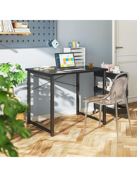 Escritorio Coleshome 81.28 cm Negro Moderno para Oficina
