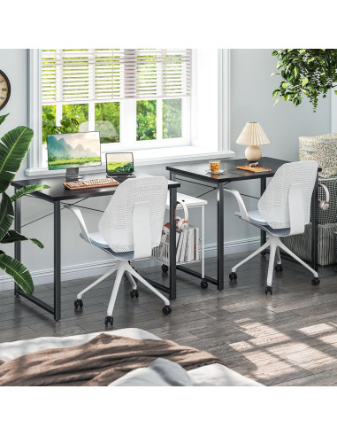 Escritorio Coleshome 81.28 cm Negro Moderno para Oficina