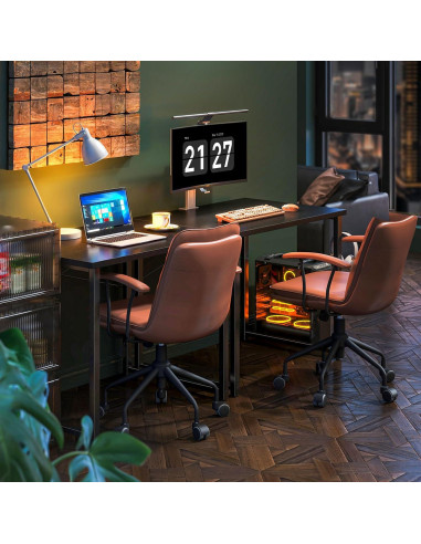 Escritorio Coleshome 81.28 cm Negro Moderno para Oficina