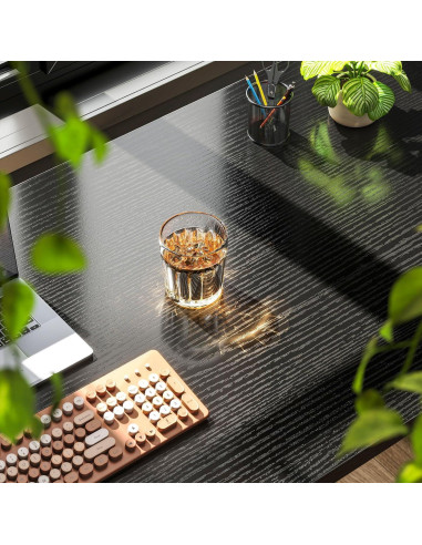 Escritorio Coleshome 81.28 cm Negro Moderno para Oficina