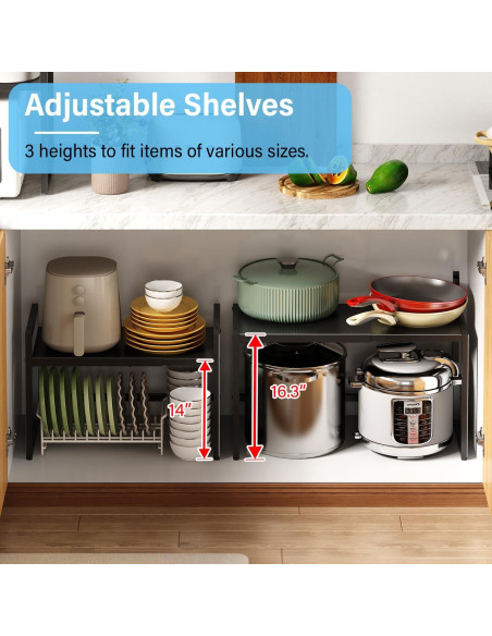 Estantería de Metal Ajustable X-cosrack 50 kg 1 Nivel