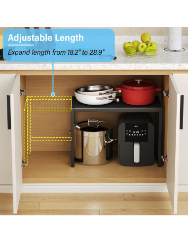 Estantería de Metal Ajustable X-cosrack 50 kg 1 Nivel