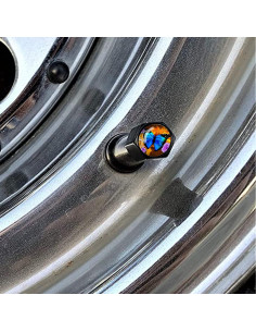 Tapa de Válvula de Neumático de Aluminio XIAGEANA - 4 Piezas 2