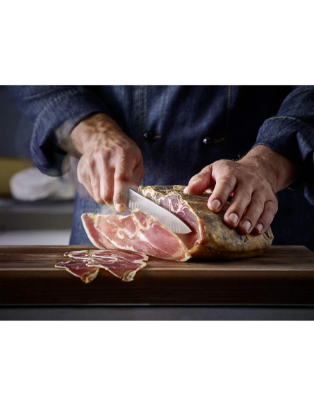Cuchillo para Rebanar Jamón Wüsthof Classic 25.4 cm Negro