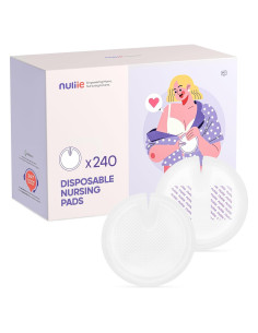 Almohadillas de Lactancia Desechables Nuliie 240 Unidades Ultra Absorbentes