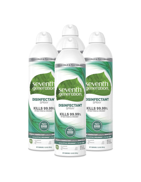 Spray Desinfectante Seventh Generation Eucalipto 4x400ml