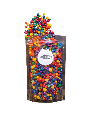 Relleno Sensorial Arcoíris 5 Tazas - Juguetes Montessori