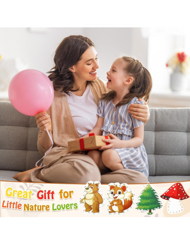 Tarjetas de Enhebrado de Madera JULEASEL - Habilidades Motoras Finas