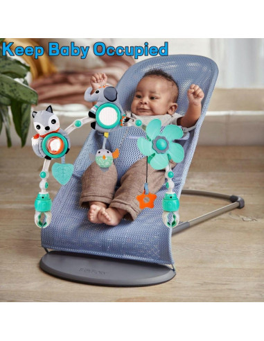 Móvil de Arco para Cochecito de Bebé XY - Juguetes Musicales 50.8x40.6cm