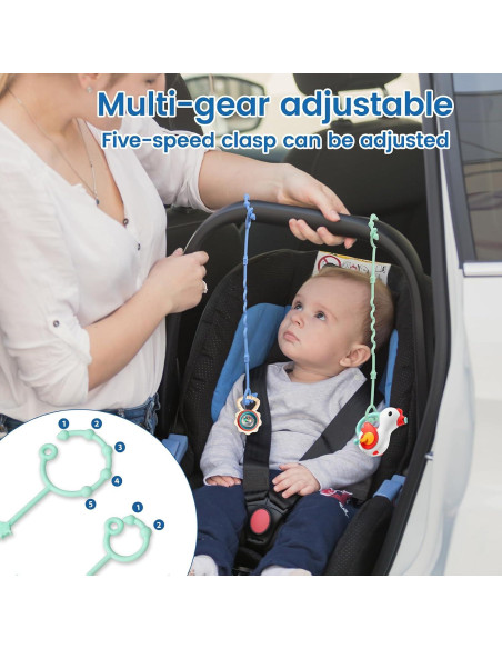 Correas para Juguetes de Bebé RTMOK - Set de 6 Silicona