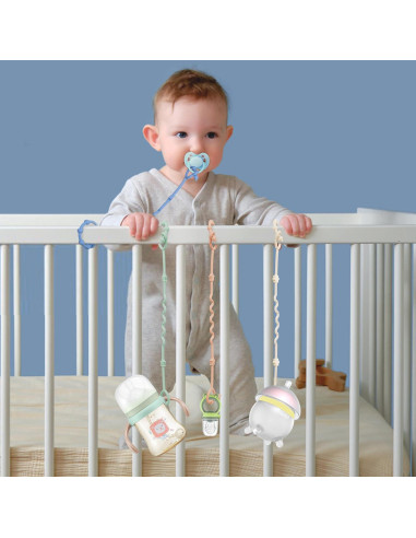 Correas para Juguetes de Bebé RTMOK - Set de 6 Silicona