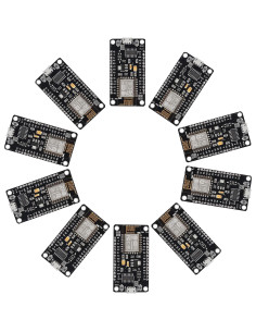 10 Placas de Desarrollo WiFi ESP8266 DORHEA CH340 4M Flash 2