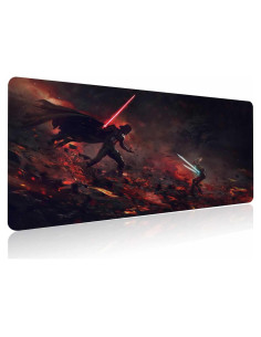 Alfombrilla de Ratón Extra Grande GZESZT Ahsoka Tano Vs Vader 80x40cm