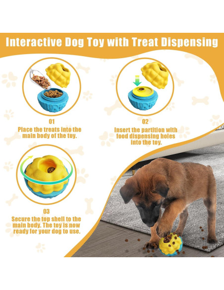 Juguete Interactivo para Perros YZHDUXIU Puzzle519 - Pupsicles Congelados