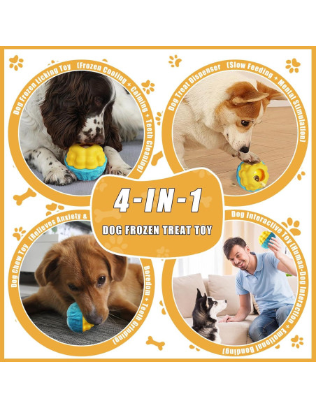 Juguete Interactivo para Perros YZHDUXIU Puzzle519 - Pupsicles Congelados