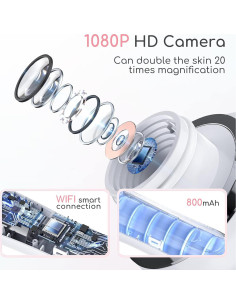 Removedor de Puntos Negros TTozka H200 con Cámara HD y 6 Cabezas 2