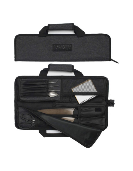 Bolsa de Cuchillos Asaya - 12 Bolsillos - Nylon Resistente