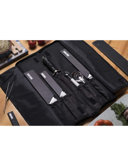 Bolsa de Cuchillos Asaya - 12 Bolsillos - Nylon Resistente