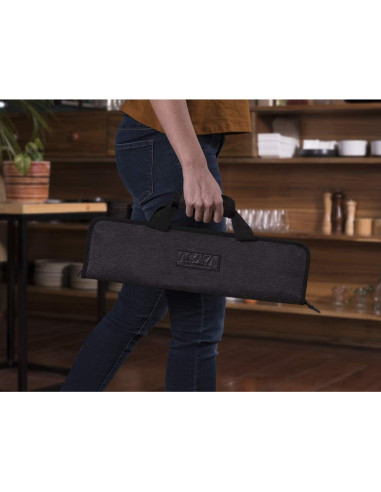 Bolsa de Cuchillos Asaya - 12 Bolsillos - Nylon Resistente