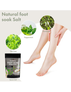 Bañera de pies colapsable Beinilai con calor y masaje 2